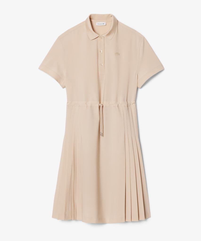 LACOSTE Women'S Wool Blend Short Sleeve Polo Dress Ef6837-56G X6F