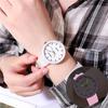 Women Children Creative Luminous Silicone Brand Watch Lovers Romantic Quartz Watches Gifts Clock