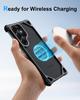 Oatsbasf Безрамочный металлический чехол для телефона Samsung Galaxy S25 Ultra Бампер Минималистичный Ультратонкий Защитный Беспроводная зарядка