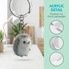 Mini Cat Keychain Cute Hanging Ornament Keyring Cat Acrylic Pendant  Girls Women