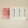1:12 Dollhouse Display Cabinet Living Room Mini Furniture Window Showcase Table Desk Set Doll House Accessories