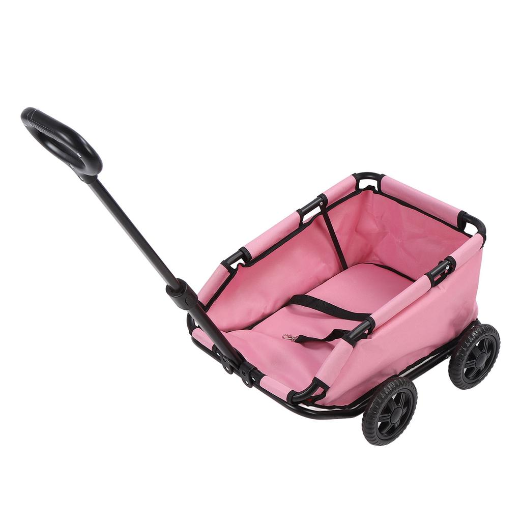 Прогулочная коляска для собак с 4 колесами, удобными ручками, складная коляска для питомцев для маленьких кошек, собак до