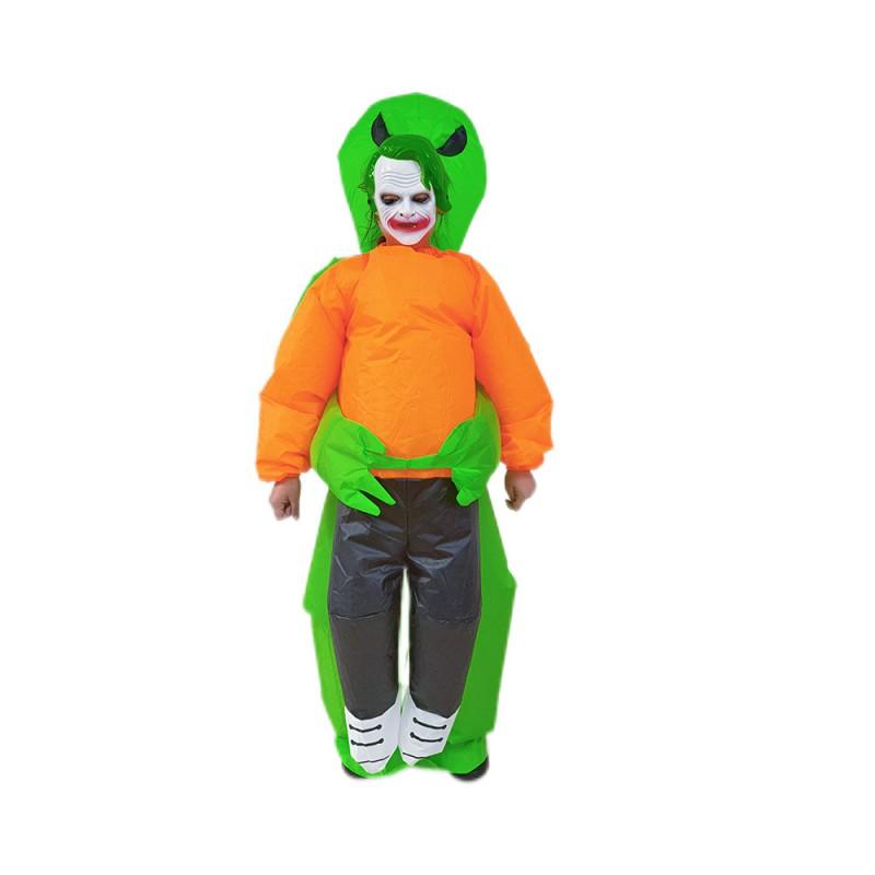 Inflatable Horror Costume Adults Kids Halloween Party Role Play Outfit Ghost Hug Suit