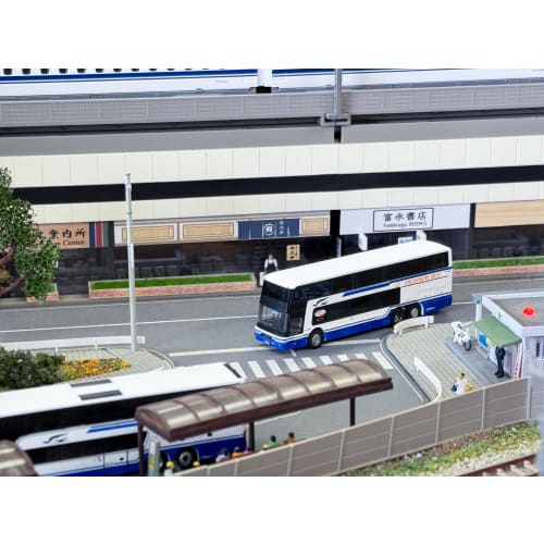 Коллекция автобусов Коллекция автобусов в память об окончании регулярного обслуживания: Автобус JR Central Mitsubishi Fuso Aero King Dream Nagoya No. 1 Диорама Саппли