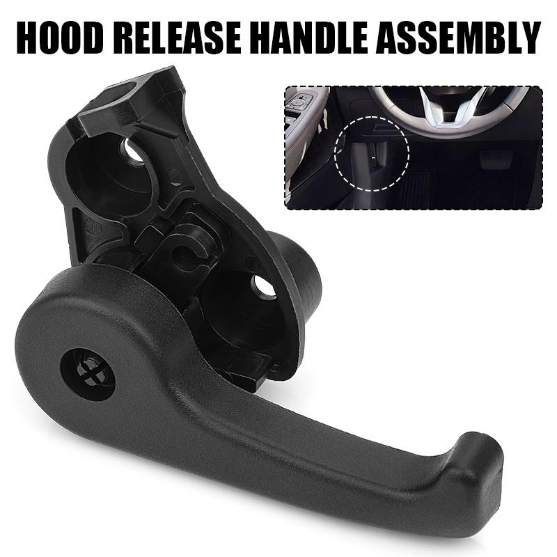 Car Hood Latch Release Handle Assembly 81180-2B000 Black Hood Release Handle Assembly For Hyundai Santa Elantra Veloster Tucson