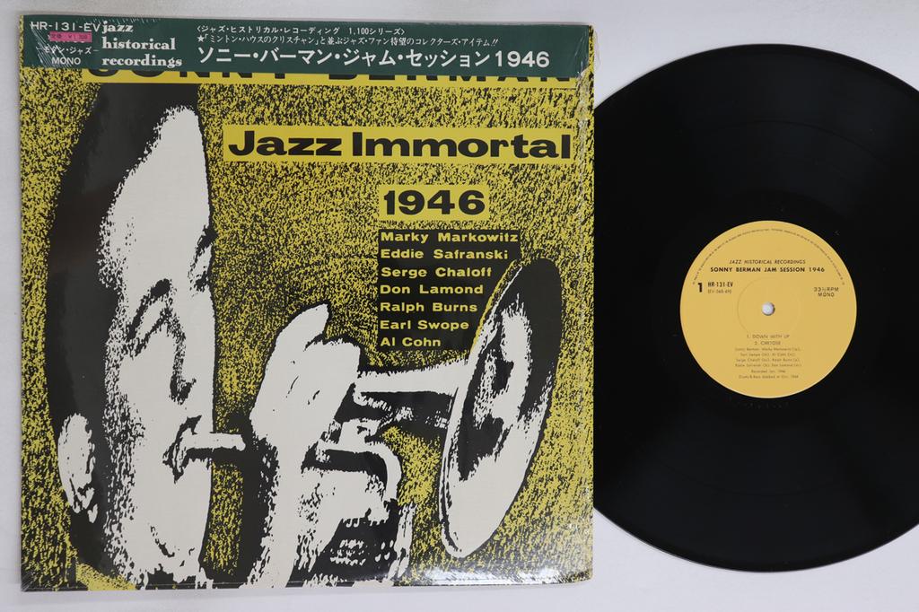 Виниловая пластинка SONNY BERMAN Jazz Immortal 1946 HR131EV ESOTERIC 1973 Япония Obi Jazz Б/у
