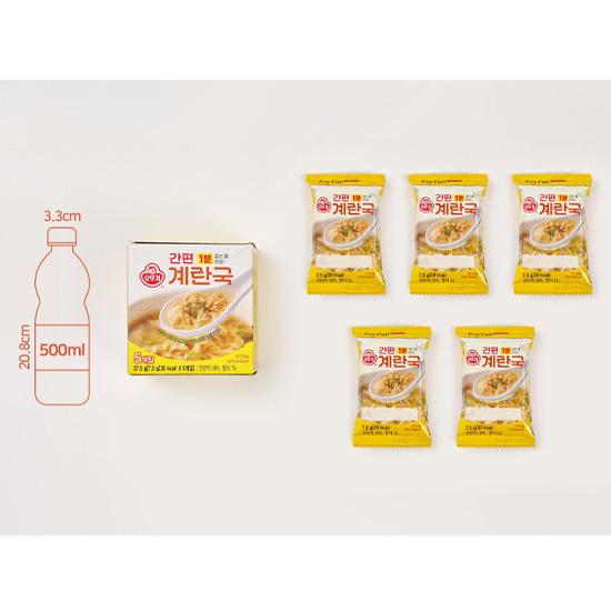 Ottogi K-Food Instant Block Soup Broth 9 видов (Суп из водорослей на день рождения, суп из соевой пасты, суп от похмелья, суп мисо) (37 вариантов)