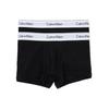 Solid Jacquard Stretch Boxer Briefs 2-Pack Men Underwear Black NB1086-001