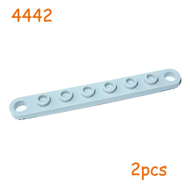 Non-Toxic Technical Plate With Toothed End Small Particle Building Blocks With Studs Moc Toy Parts 32124 32125 4263 2711 4262 4442 2719