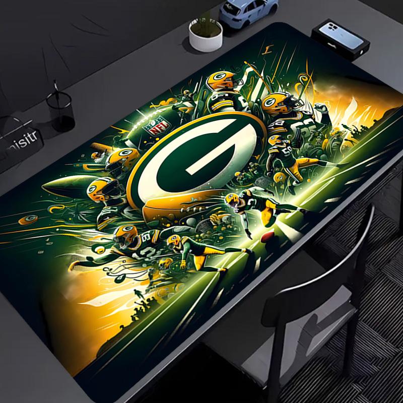 Rugby team logo Mouse Pad - Non-Slip Rubber Base, Smooth Surface for Work,Gaming,Office,And Home Use, Desk Mouse Pad