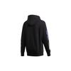 Adidas Logo Print Casual Hoodie Men Sweatshirt Black GI6396