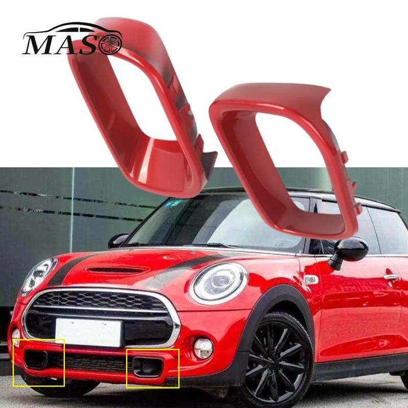 Front Bumper Intake Air Duct Cover Decoration Replace for BMW Mini Cooper F55/F56/F57 2014- 51117337811 51117337812