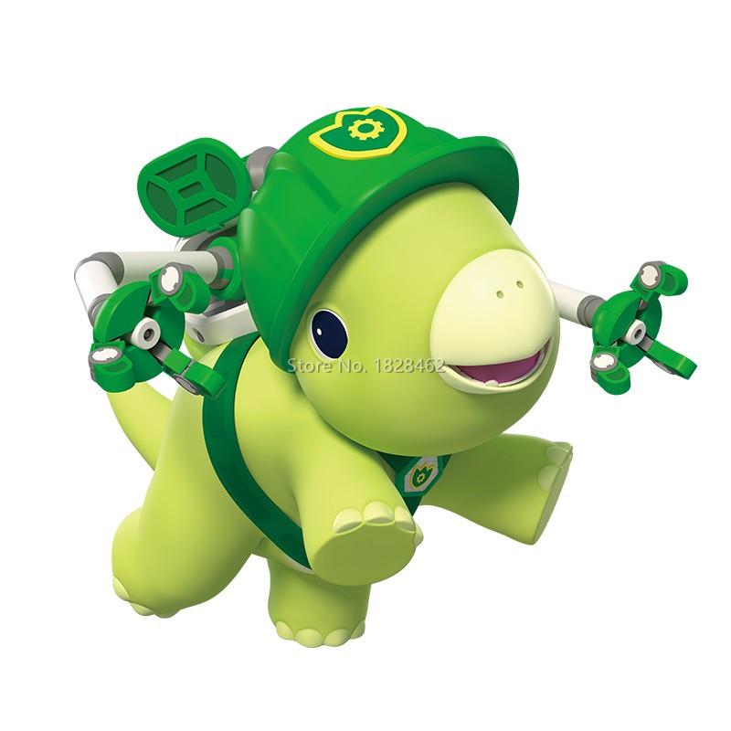 Мини Супер Дино АБС Деформация Игрушки Динозавры Фигурки СуперДино Дин/Сера/Бен Спасательная Игрушка для Детей Подарок