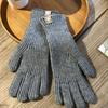 LALA Вязаные перчатки без пальцев