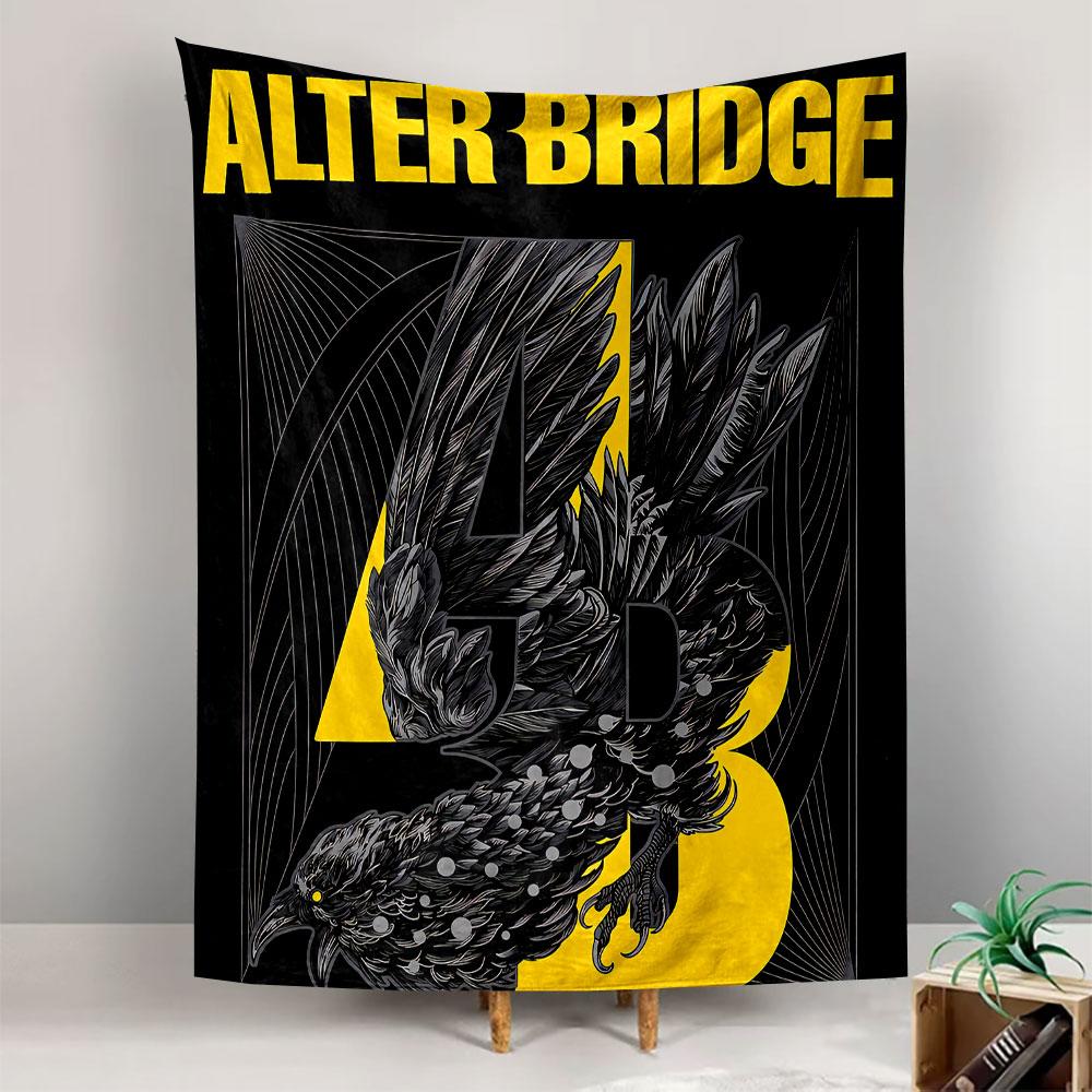 Alter Bridge Tapestry Wall Hanging, Rock Band Logo Poster Art, Music Wall Decor for Bedroom Living Room Dorm