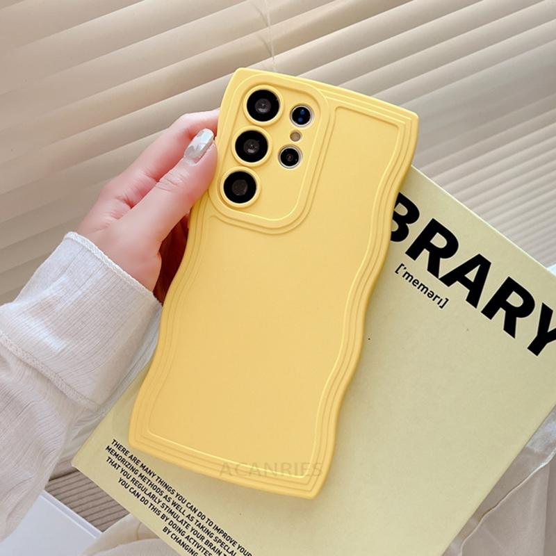 S 24 23 22 21 Кудрявый Волнистый Жидкий Силиконовый Чехол Для Samsung Galaxy S24 S23 S22 S21 S20 Plus Ultra Fe S10 Защитный Мягкий Чехол S23fe