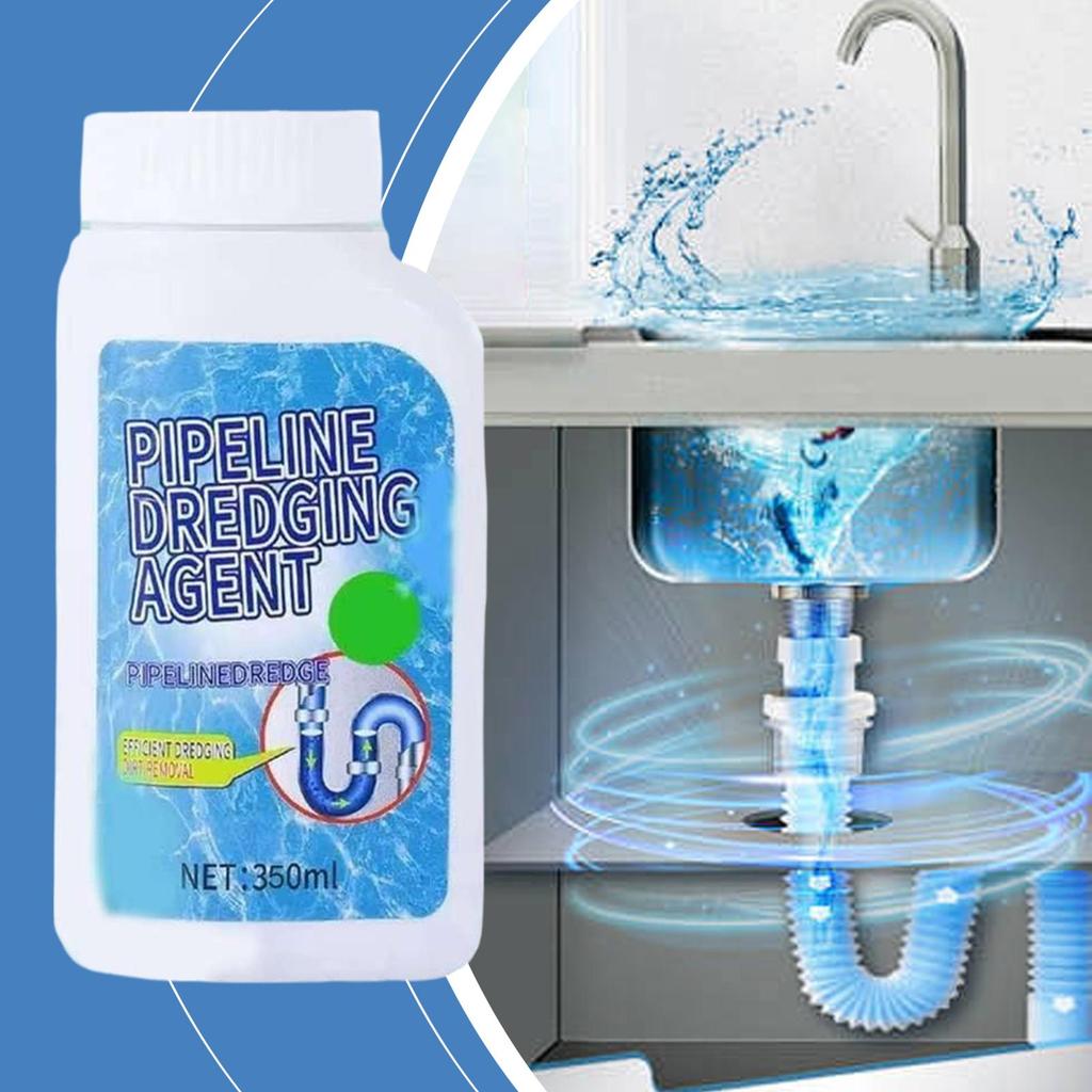 Средство для прочистки слива раковины Мощное средство для прочистки труб Средство для прочистки слива унитаза, ванны, раковины Сверхмощное средство для волос, септика, кухни, мусора