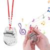 Мини-пианино Kalimba Thumb, роскошное деревянное пианино с 8 клавишами, портативное пианино с подвеской, музыкальная шкатулка для пальцев, пианино с набором инструментов для начинающих, подарок