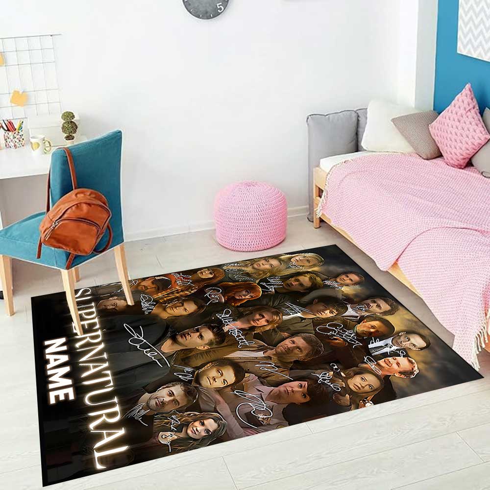 Warner Bros. Movies (6) Customize your name rug, office chair cushion, home bedroom living room gift.