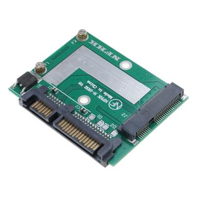 Карта расширения Mini PCIE SSD для ноутбуков, адаптер для преобразования mSATA SSD в 2,5-дюймовый SATA3, высокая скорость передачи 6 Гбит/с
