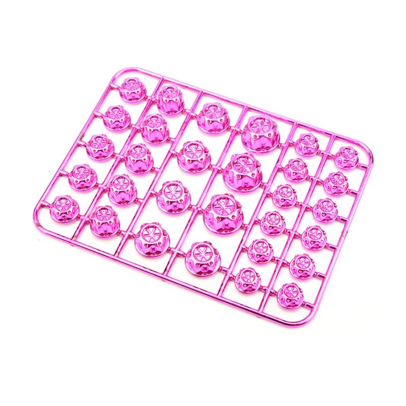 30Pcs Motorcycle Screw Caps Set Kit Engine Nut Bolt Cap Covers Head Body Screw Decorative Cap Motorbike Modification Accessories