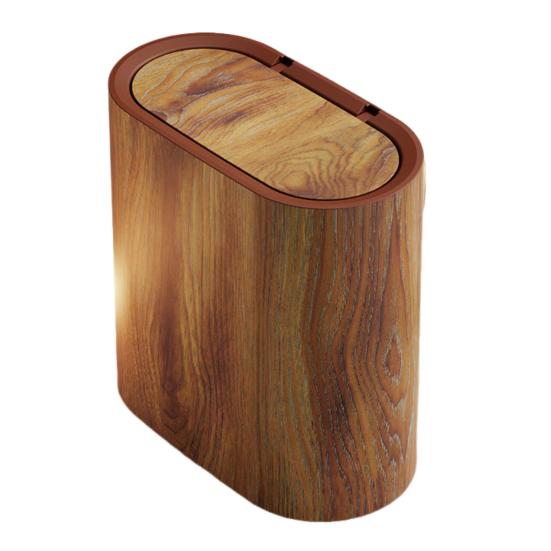 Современная корзина для мусора, большая емкость, мраморный узор, мусорное ведро, многоцелевое использование, ванная комната, узкая, маленькая