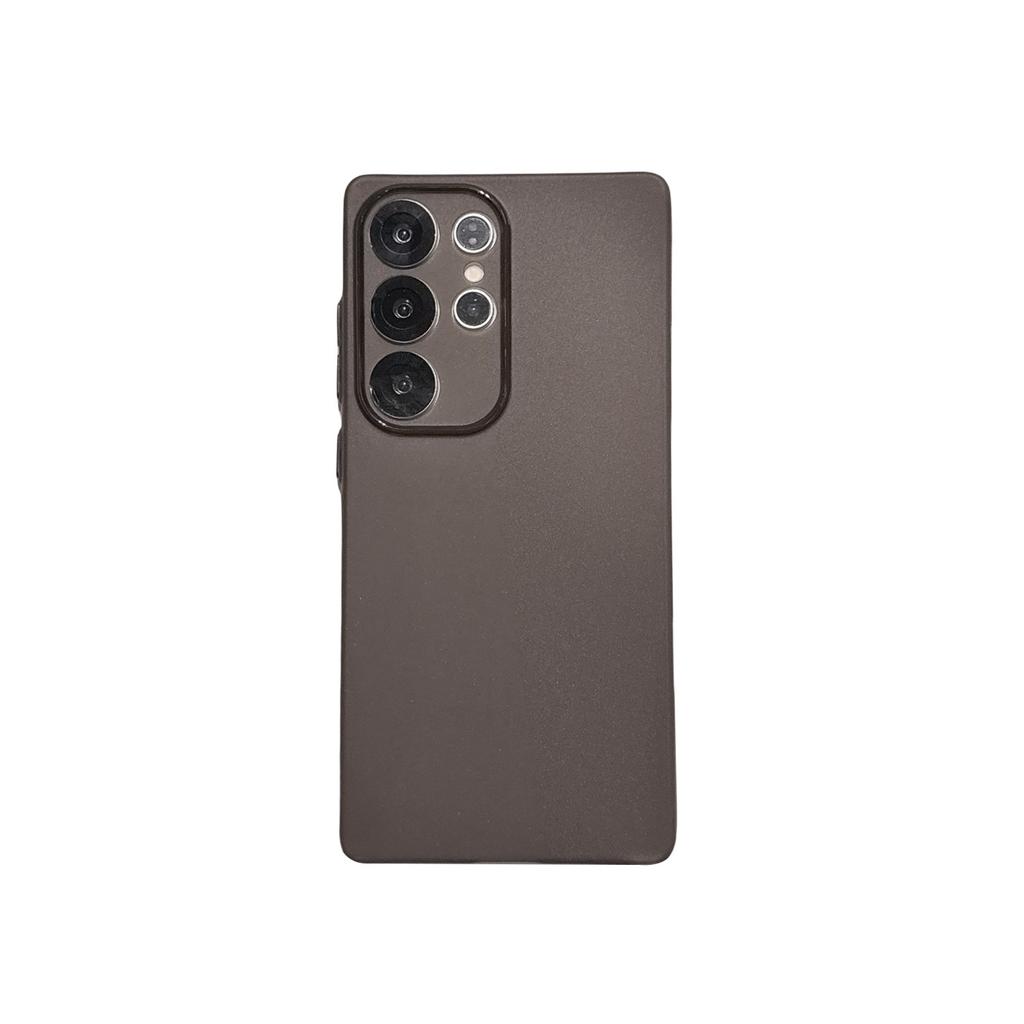 Подходит для Samsung S25 Ультратонкий матовый чехол для мобильного телефона с ощущением кожи Samsung S24 Ultra Ощущение голого металла Мягкий чехол с отверстиями