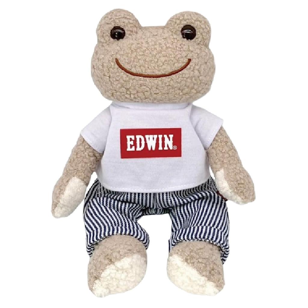 Nakajima Corporation Футболка EDWIN x Frog Pickles Bean Doll 206657-25 В17 x Ш16 x Г15 см