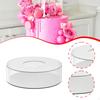 Acrylic Cake Display Stand Riser Centerpiece Desktop Fillable Dessert Holder for Celebration