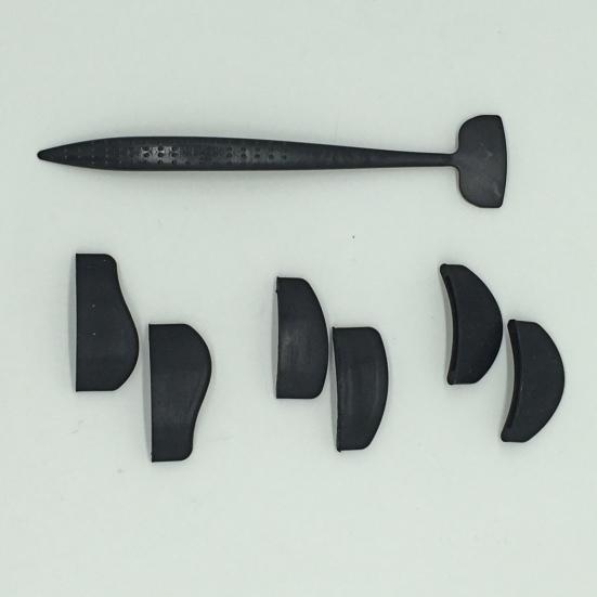 Yousheng 1 Set 6-in-1 Eyeshadow Crease Line Kit Portable Travel Eyeshadow Crease Stamp Women Cut Crease Creation Beginner-Friendly Professional Eye