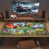 Команда Флоры Мультяшная Цветная Коврик для Мыши Большой Игровой Стол Подушка Нескользящий Ноутбук Планшет Большая Коврик для Мыши XXL Коврик Мини ПК Игровой Коврик С Замком по краю