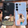 Чехол для Vivo V27 Чехол для Vivo V27e V2237 Милый Модный Расписной Чехол Мягкий Силиконовый Чехол для Телефона Для Vivo V27 Pro V 27 V27e Задняя Крышка Сумки