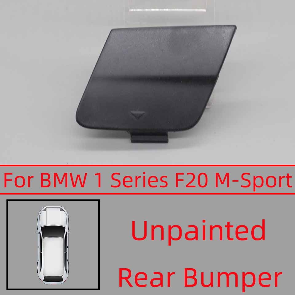Крышка заглушка буксировочного крюка бампера для BMW 1 серии F20 M-Sport 2011 2012 2013 2014 2015 Буксировка прицепа Накладка Декоративная крышка бампера