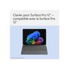 Clavier Pour Tablette Microsoft Surface Pro 12 Pouces - Ardoise