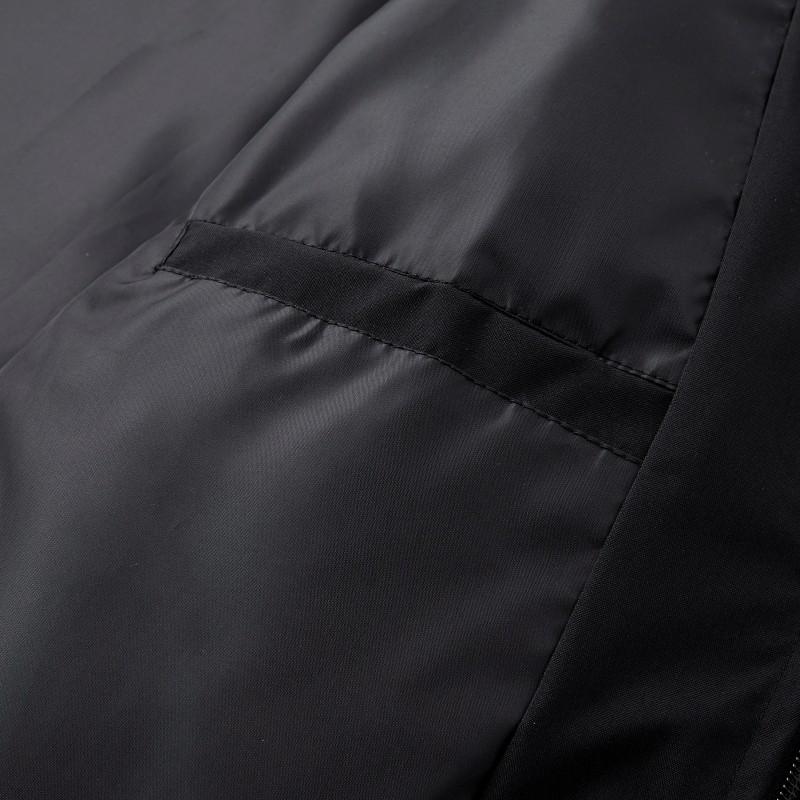 Весенне-осенняя модная уличная куртка из жесткого материала, мужская ветрозащитная водонепроницаемая рабочая куртка с диагональной маленькой сумкой