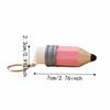 Creative Finger Button Pendant Pencil Shape Finger Button Toys  Bag Pendant