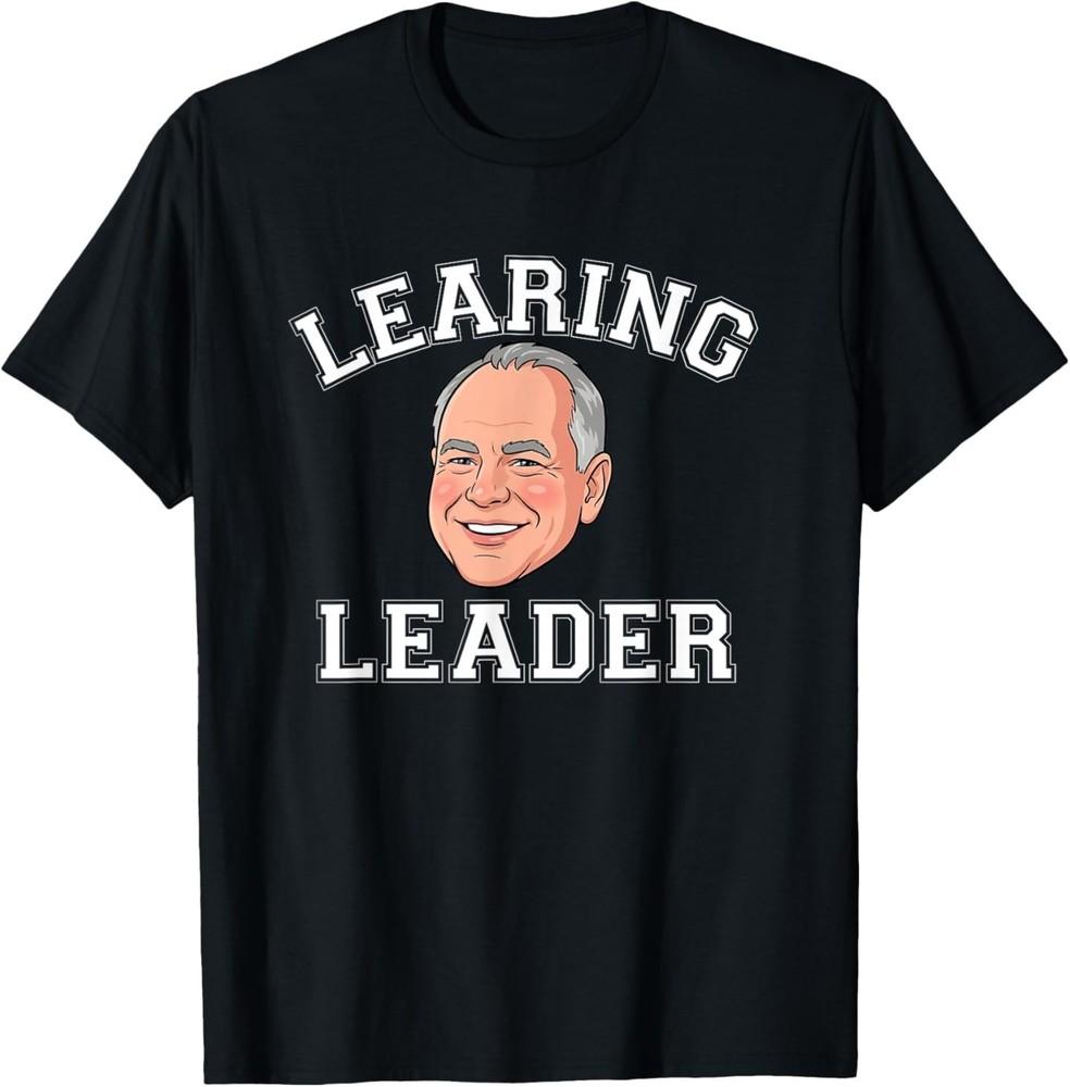 LEARING Leader Tim Walz Minnesota Quality Learning Center T-Shirt