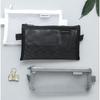 Multipurpose Transparent Simple Mesh Pen Pouch, Pencil, Cosmetic Case