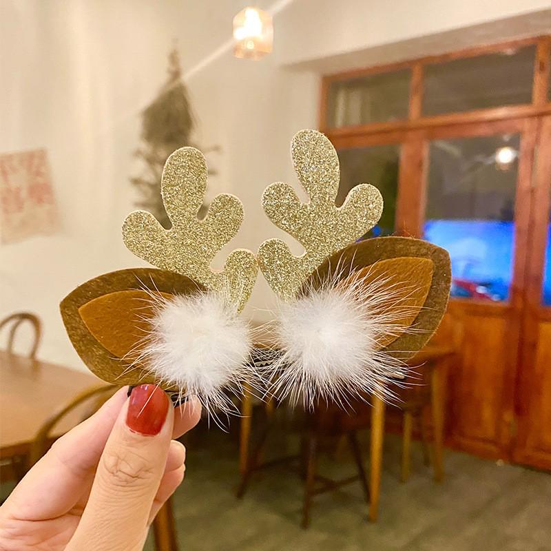 Mori Style Christmas Antler Hair Clip – Sweet and Cute for Adults and Kids