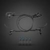 Hydraulic Disc Brake Dual Piston Mountain Bike Brakes Compatible with Multiple Models