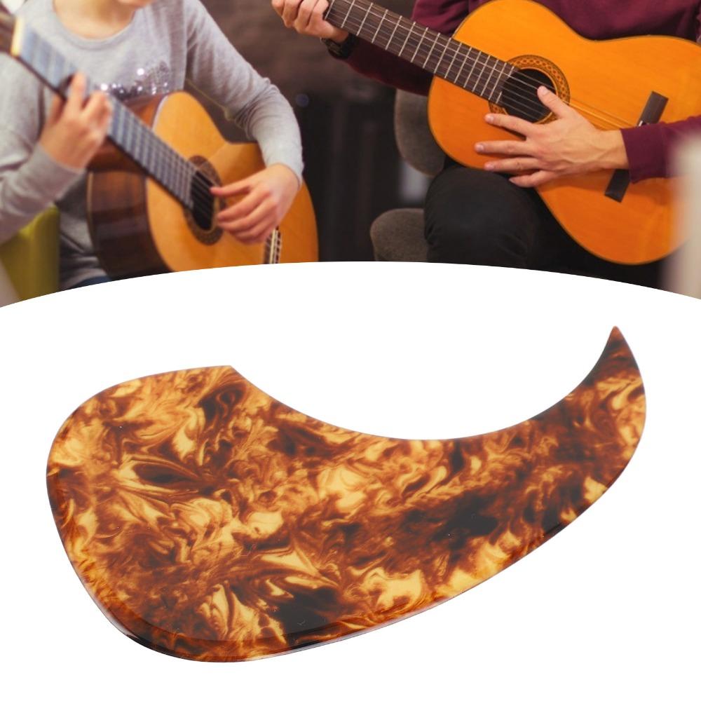 Celluloid Material Acoustic Guitar Cover 2-2.5mm Thickened Folk Scratch Plate For Acoustic Guitar