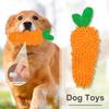 Мягкие плюшевые игрушки для жевания собак, кукуруза, морковь, перец, мягкая игрушка, интерактивная устойчивая к укусам игрушка-компаньон