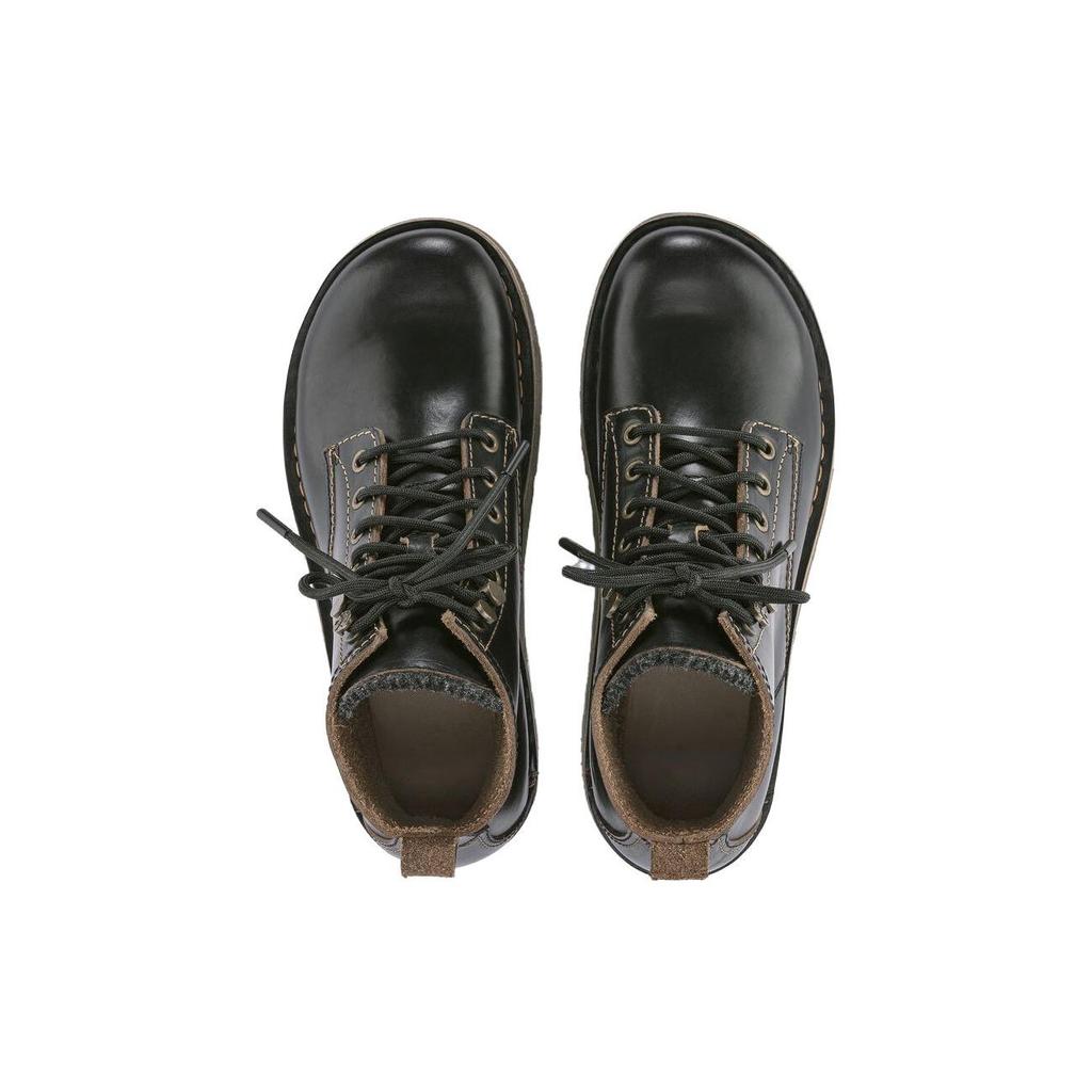 Birkenstock Leather Ankle Boots Unisex boots Black 1023695