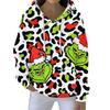 Christmas Hoodies For Women Funny Cute Printed Holiday Sweatshirt Winter Oversized Pullover Tops