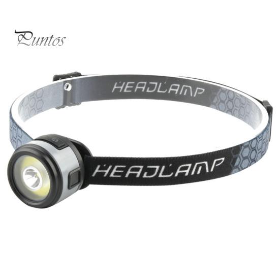 Светодиодный налобный фонарь Перезаряжаемый фонарик Высокий люмен Несколько режимов освещения Регулируемый водонепроницаемый налобный фонарь с громкой связью Светодиодный свет