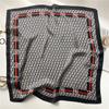 70 * 70cm New Silk Small Square Scarf For Women'S Neck Protection Professional Scarf Versatile Hair Tie Headscarf Scarf