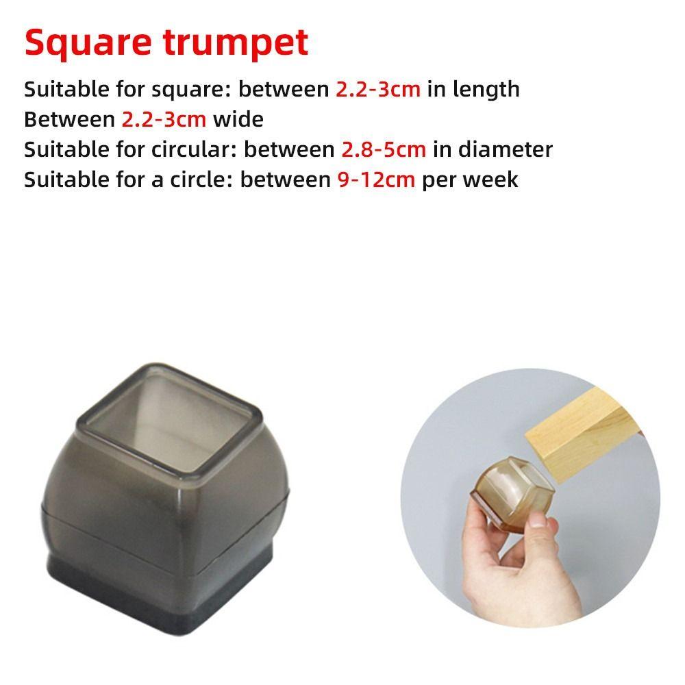8 шт. с фетровыми накладками на ножки стульев, защита ног, чехлы для ножек мебели, новые защитные накладки для пола