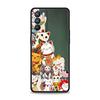 Чехол для телефона Cover For Oppo A17 A31 A54 A57 A78 A79 Find X5 X6 Reno 7 8 10 11 12 13 F Pro Мягкий ТПУ корпус Животное Кот Татуировка Capas