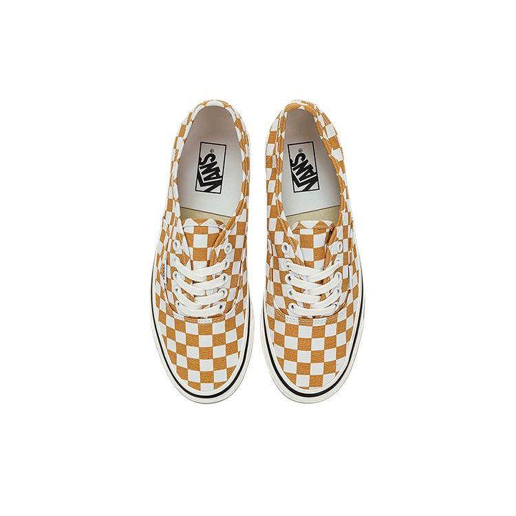 Vans Кроссовки унисекс Authentic 44 DX Checkerboard — медово-желтые VN0A7Q5CBLS