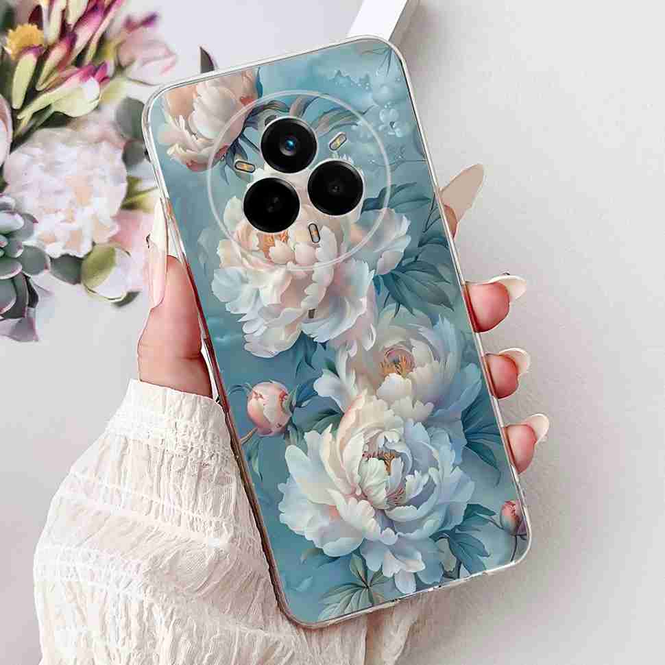 Чехол для Realme 14 Pro 5G RMX5056 Новый модный стиль Мягкий силиконовый чехол из ТПУ для Realme 14Pro+ 14Pro Plus 5G RMX5051 Защитный корпус-бампер